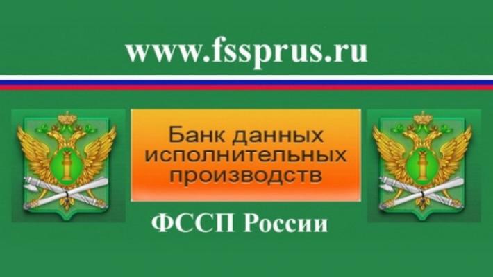 Электронный сервис службы судебных приставов Банк данных исполнительных производств